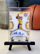 2018-19 Panini Opulence Gilded Signatures /49 Lonzo Ball #GS-LBL SP Auto