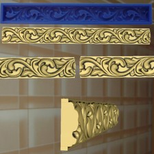 Negativform Gießform Mould Engel Leiste Relief Silikon Ecke Stuck (400)