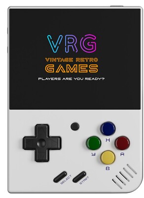 Miyoo Mini Plus Retro Handheld Game Console 64GB Linux System DE