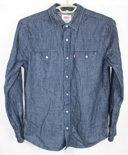 levi denim shirt ebay