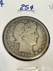 1914   Mint Silver Barber Quarter