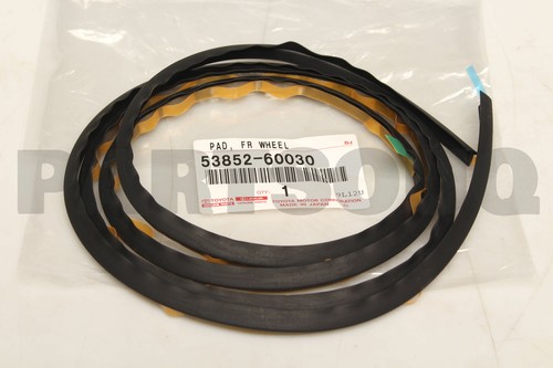 5385260030 Genuine Toyota PAD, FRONT WHEEL OPENING EXTENSION, NO.1 53852-60030 - 第 4/4 張圖片