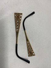 CHRISTIAN DIOR 2768 10 GOLD 135mm TEMPLE ARM PARTS FU96