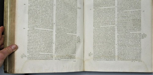 Sanchez's Commentary on Job GASPARIS SANCTII CENTUMPUTEOLANI 1625 *1st Ed Vellum - Picture 9 of 12