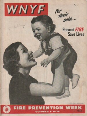 W N Y F Fire Prevention Week October 1950 J1000 KL1998