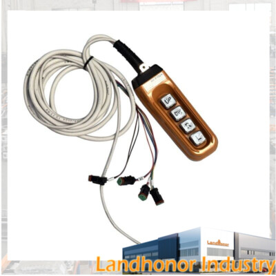 4-Way Priority Valve Controller 4-Button Pendant for Articulating Brush Cutter