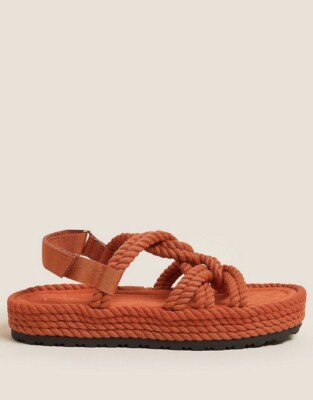 marks and spencer Strapping Flat Sandal UK
