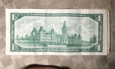 Canada Dollar Note $1 Bill 1954, Queen Elizabeth, High Grade | eBay