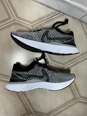 Nike React Infinity Run FK 3 Black Smoke Grey DH5392 006 Men 9