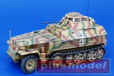 MW22 PLUSMODEL 051 SD. KFZ 250/9 NEU ACCESSORIES  1/35
