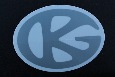 GK Grind King Skateboard Truck Clear Silver Z50A Vintage