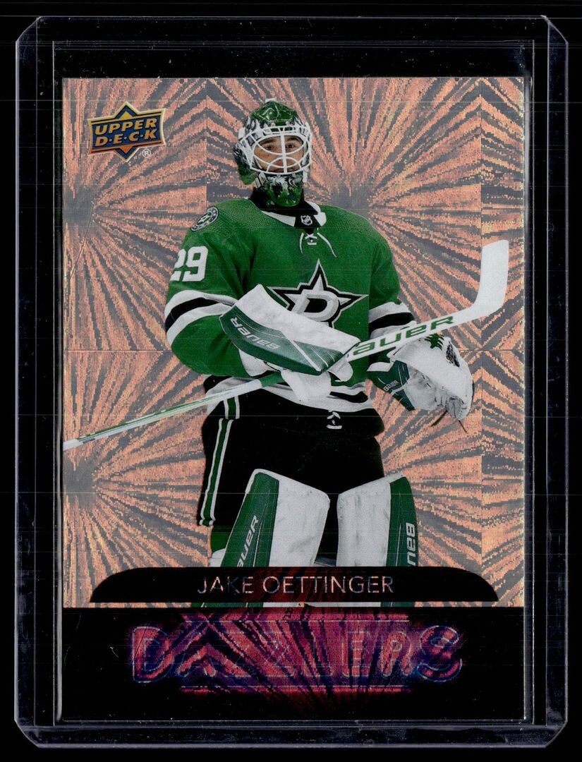 2020-21 UPPER DECK ORANGE DAZZLERS JAKE OETTINGER STARS