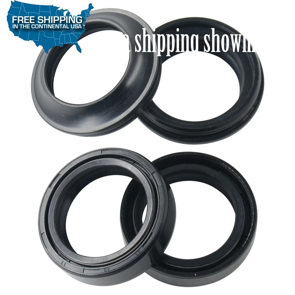 Kit de sellos de aceite antipolvo de horquilla de EE. UU. para Suzuki SP100/125 TM250/400 TS125/250 Foto 4 de 4