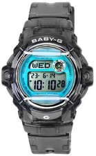 Casio Baby-G Digital Grey Resin Strap Quartz BG169U-8B 200M Women's Watch
