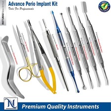 Dental Oral Periodontal Surgery Microsurgical Tools Ser Periosteal Elevators Set