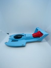 New USA Made Plastic Toy Speed Racing Boat Blue Boat Pink Motor