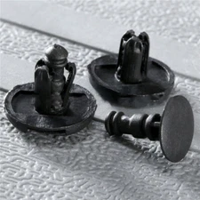 50Pcs 20*12mm / 16*12mm Black Under Engine Splash Guard Rivet Fastener Clips