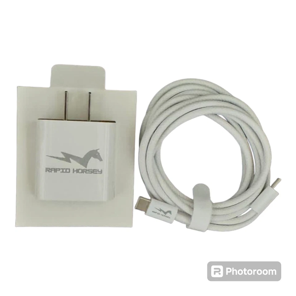 🔥 Cargador rápido USB-C para iPhone 14 13 12 11 Pro Max XS XR 8 cable tipo C 6 pies Foto 4 de 4