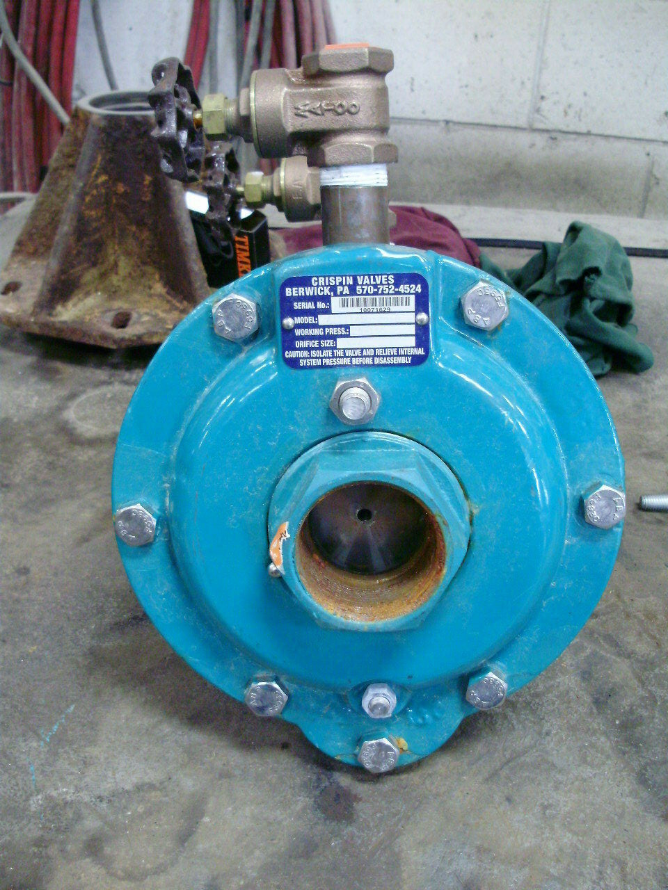 Crispin Air Release Vent & Vacuum Break Valve, US20SB, 2" NPT Ports, 20