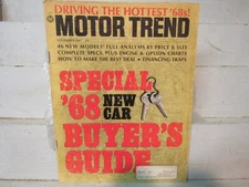 MOTOR TREND Nov 1967;'68 BUYER'S GUIDE-46 NEW MODELS,SPECS,OPTIONS,FULL ANALYSIS