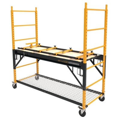 MetalTech Workbench 6.25' H x. 6.2' W x 2.5' D 1100-Lb Load Capacity Heavy Duty