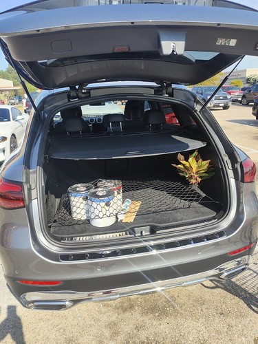 Rear Trunk Floor Style Mesh Web Cargo Net for MERCEDES-BENZ GLC-CLASS 2016-2025 - 第 10/14 張圖片