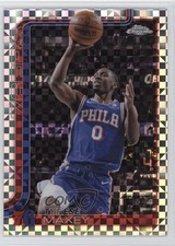 2025-26 Topps Chrome X-Fractor Tyrese Maxey #185 1o9f