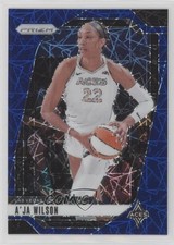 2024 Panini Prizm WNBA Blue Velocity Prizm A'ja Wilson #86 0y8x