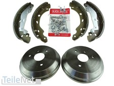 Bremsbacken Bremstrommel Trommelbremse für Smart 450 451 452
