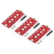 3Pcs M2 SSD Extended Adapter Card Transfer 2230 2242 2260 2280 W Screwdriver Red