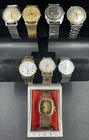 Lot Of 8 Mens Vintage Timex Watches Mechanical & Quartz Analog Digital + More