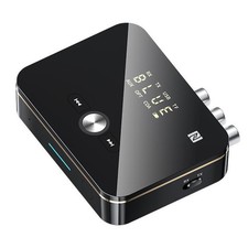 NFC Multi-Function Bluetooth Receiver Wireless 3.5mm AUX to 2RCA Audio Adapter C