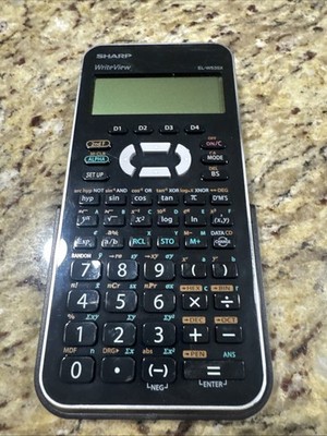 Sharp EL-W535X Scientific Calculator tested Works See Pictures