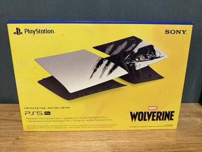 PS5 Pro Console Cover Marvel s Wolverine Adamantium - Limited Edition Sealed