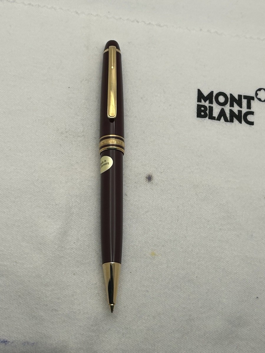 Montblanc Meisterstuck Classic Burgundy 165 Mechanical Pencil-Mint