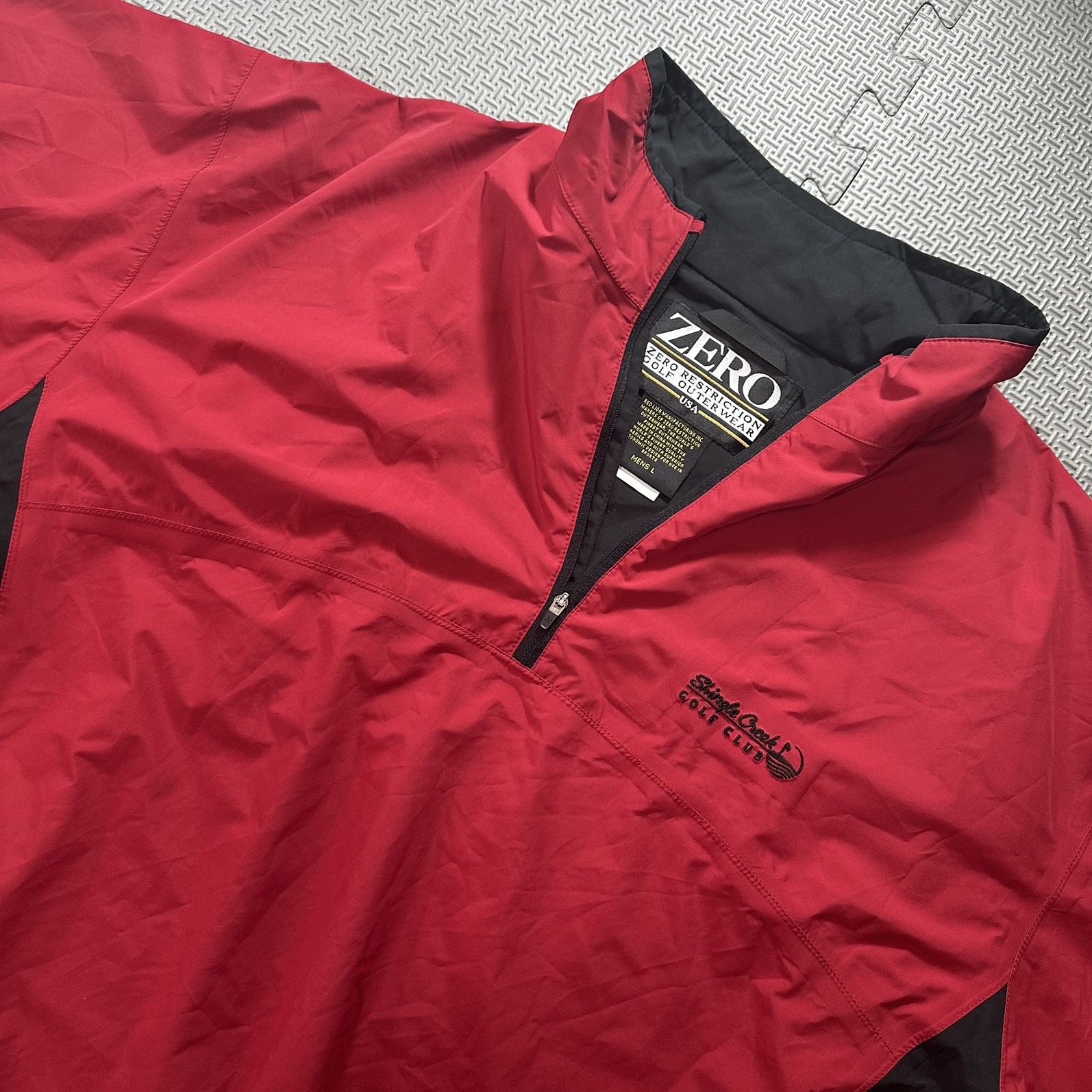 Zero Restriction Windstopper Golf Pullover Mens L… - image 1