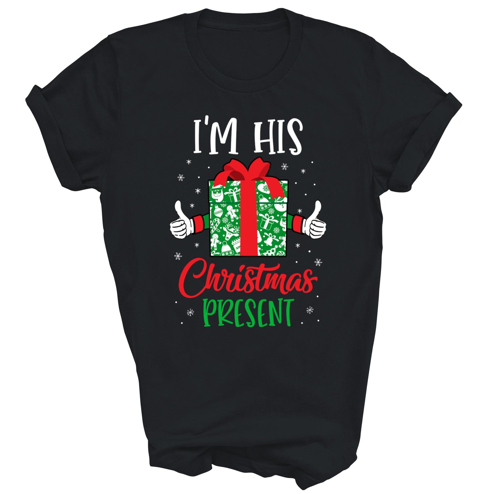 Matching Couples Christmas His And Hers Present Xmas Unisex Shirt Gift