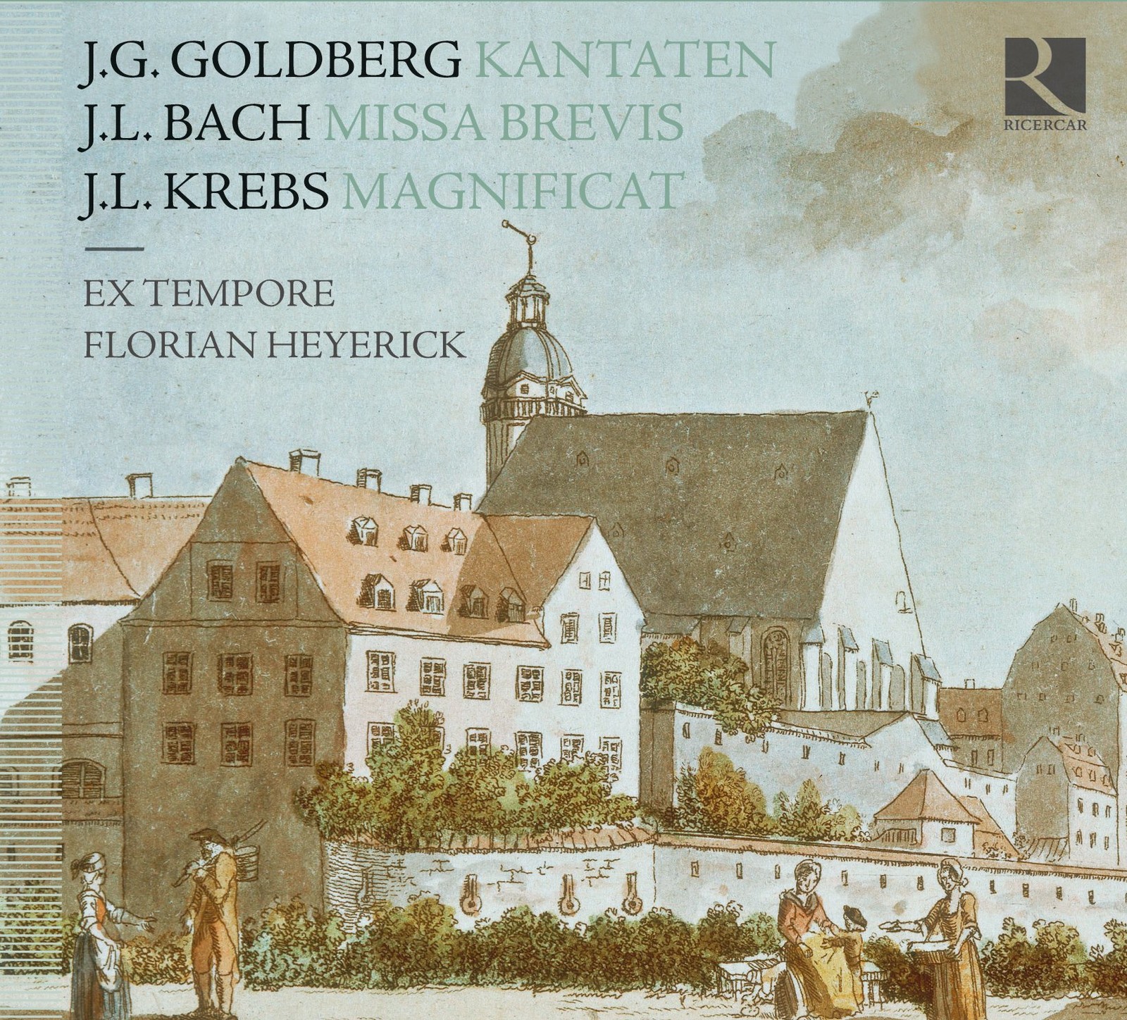 RIC317 Ex Tempore Goldberg: Cantatas; Krebs: Magnificat; J L Bach: Missa Brevis