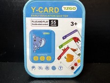 Talking Flash Cards Early Learning Toy 2-6 Toddler Child Preschool Gift 55 Cards