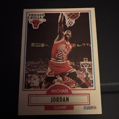 Michael Jordan 1990-1991 Fleer #26 Extremely Rare 1 Of 1 Many Factory Flaws Pics