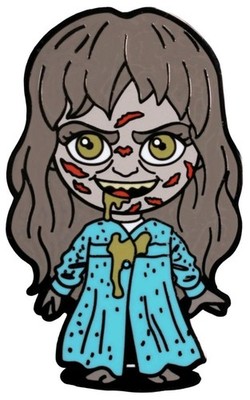 The Exorcist - Regan Chibi Enamel Pins-IKO1713-IKON COLLECTABLES