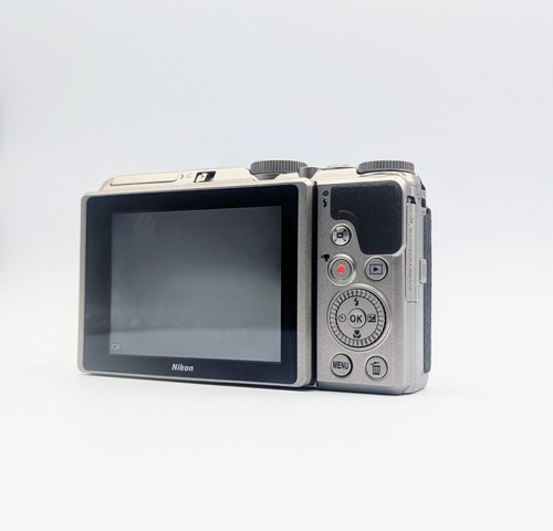 Nikon COOLPIX A900 Digital Camera W. 35x Zoom Lens 20.3MP Silver Tested Japan - Picture 7 of 17