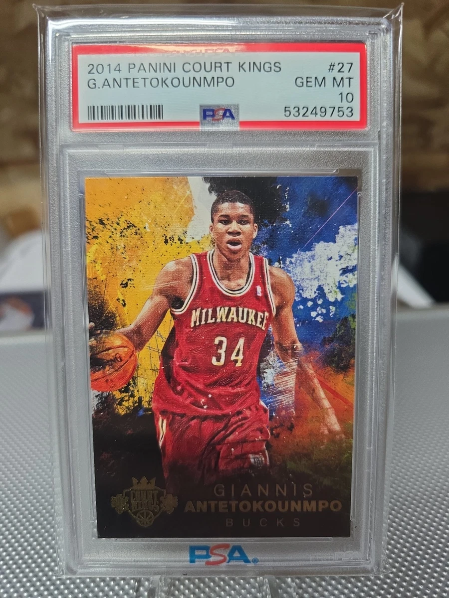 Giannis Antetokounmpo 10 Graded Basketball Original Sports Trading