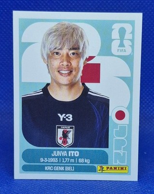 2026 Panini FIFA World Cup Sticker Junya Ito #JPN 18 - Japan