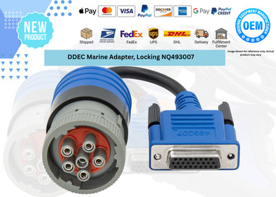 New Nexiq DDEC Marine Adapter, Locking NQ493007 (OEM Part)