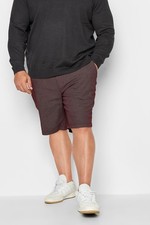 Image of BadRhino Mens Big & Tall Geometric Print Stretch Chino Shorts