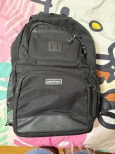 Eastsport Black Backpack Zip Closure Outer Pockets Adjustable Strap