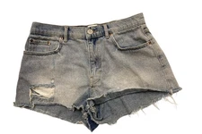 BDG Shorts Women’s  29 Blue Mid Rise Essential  Cotton Urban Outfitters