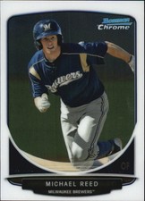 2013 Bowman Chrome Mini Baseball Card #235 Michael Reed 