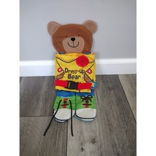 Melissa  Doug K's Kids Soft Learning Activity Dress up bear toy